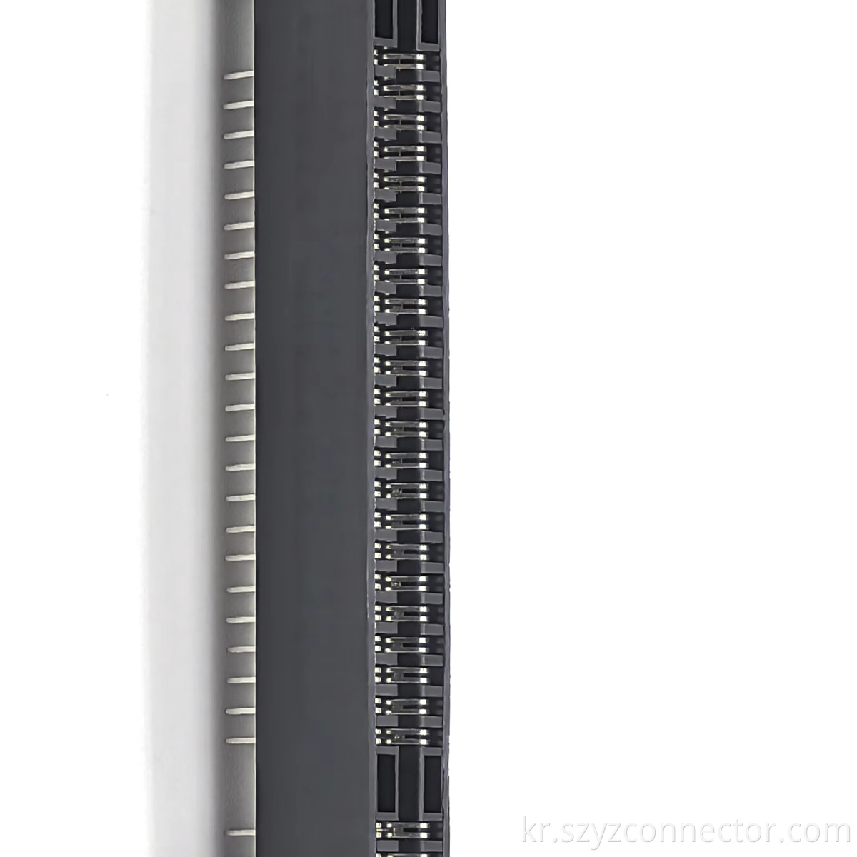 Super Nintendo Plug Straight DIP Black Plastic 2*31PssSuper Plug Straight DIP Black Plastic 2*31Pv